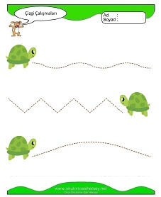 Çizgi Çalışma Sayfaları